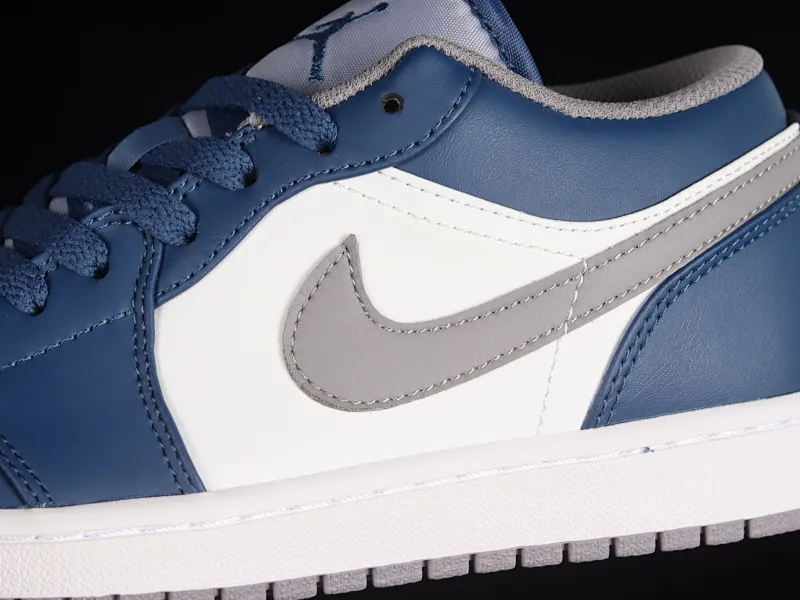 All categories Air Jordan Jordan series basketball shoes Air Jordan 1 Low Z version Air Jordan 1 Low "French Blue" AJ1 Joe 1 white blue cultural low-top casual sneakers 553558-412